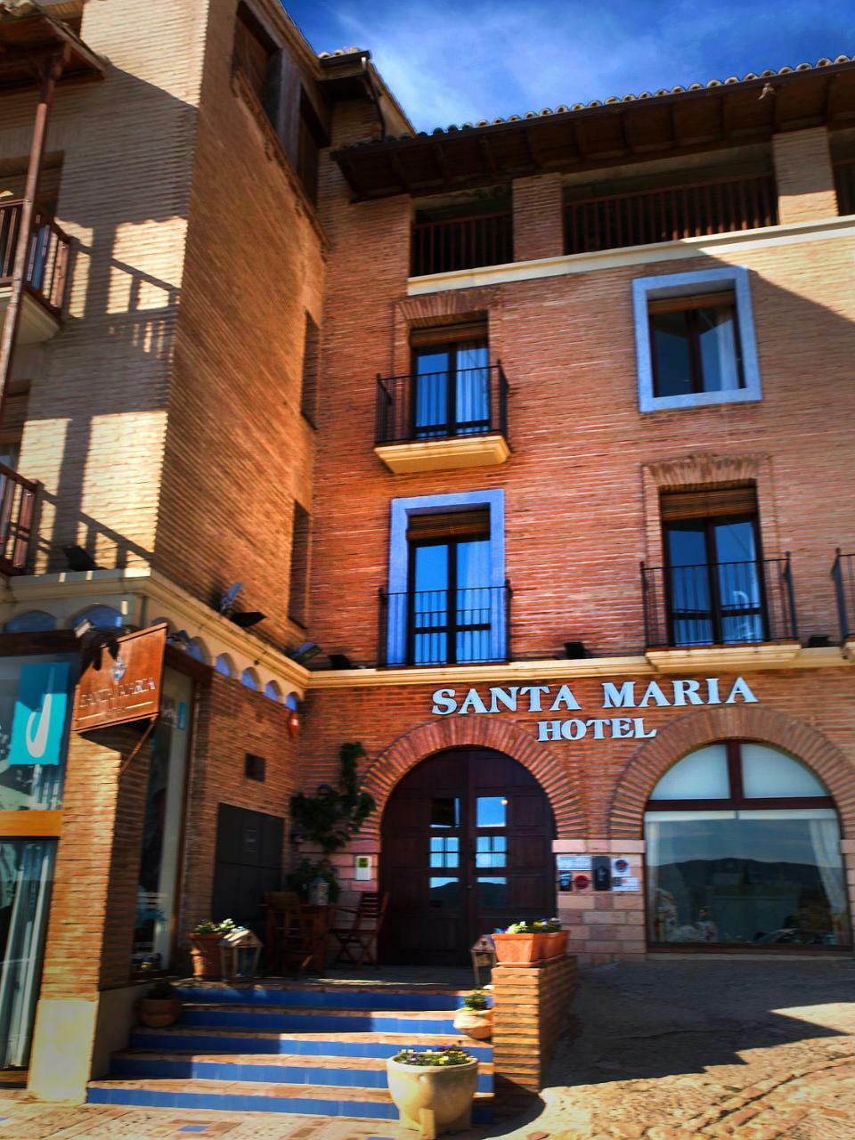 Hotel Santa Maria De Alquézar Eksteriør billede